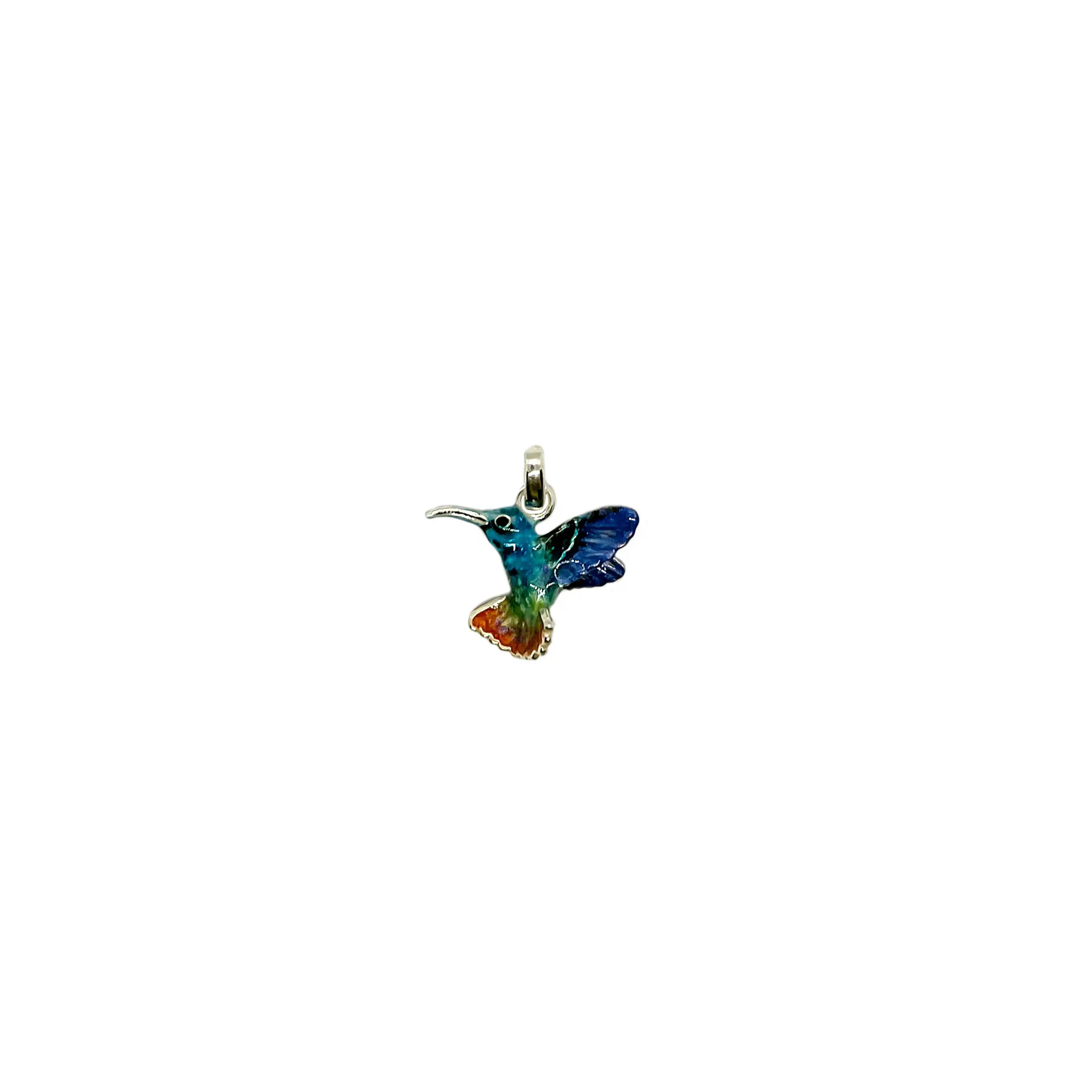 Hummingbird Charm Necklace - Image 2