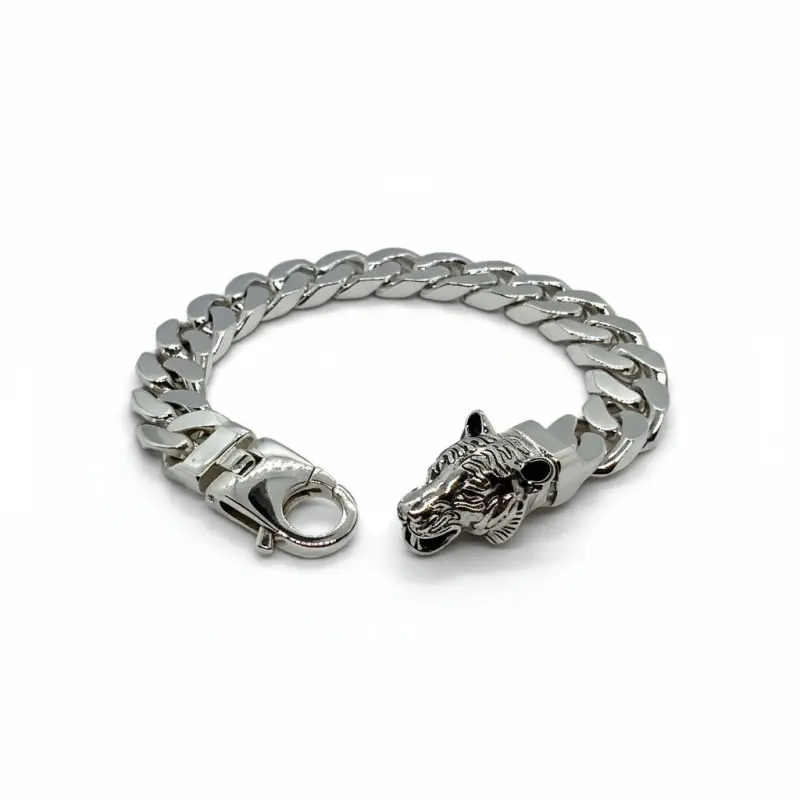 Grumetta Bracelet with tiger head closure