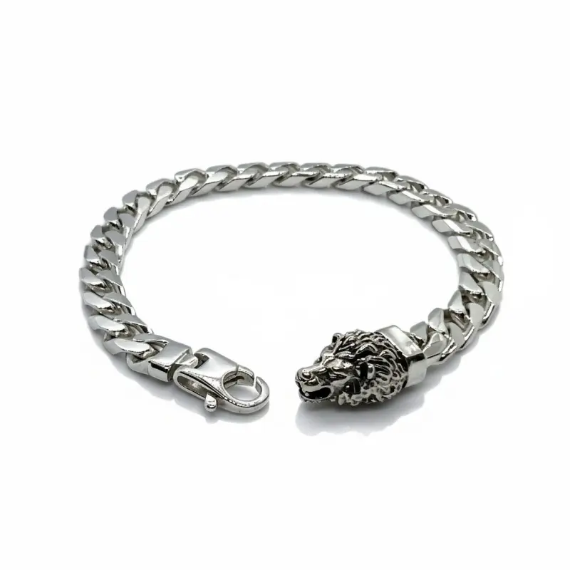 Grumetta bracelet with lion head closure small size