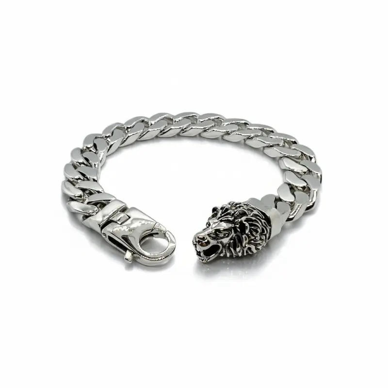 Grumetta Bracelet with lion head closure