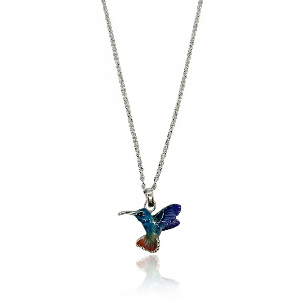 Hummingbird Charm Necklace
