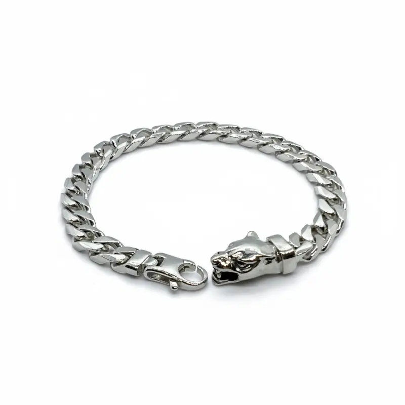 Bracelet  with panther head closure small size