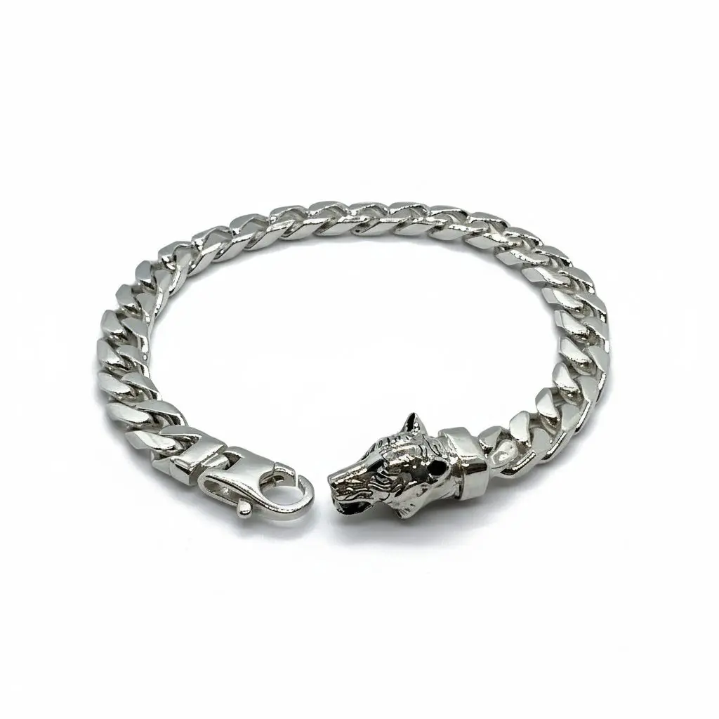 Grumetta Bbracelet with tiger head closure