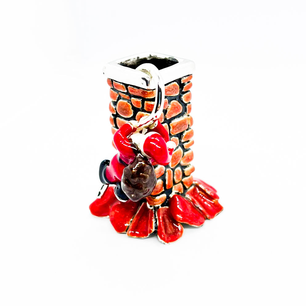 Babbo Natale Su Camino - immagine 2