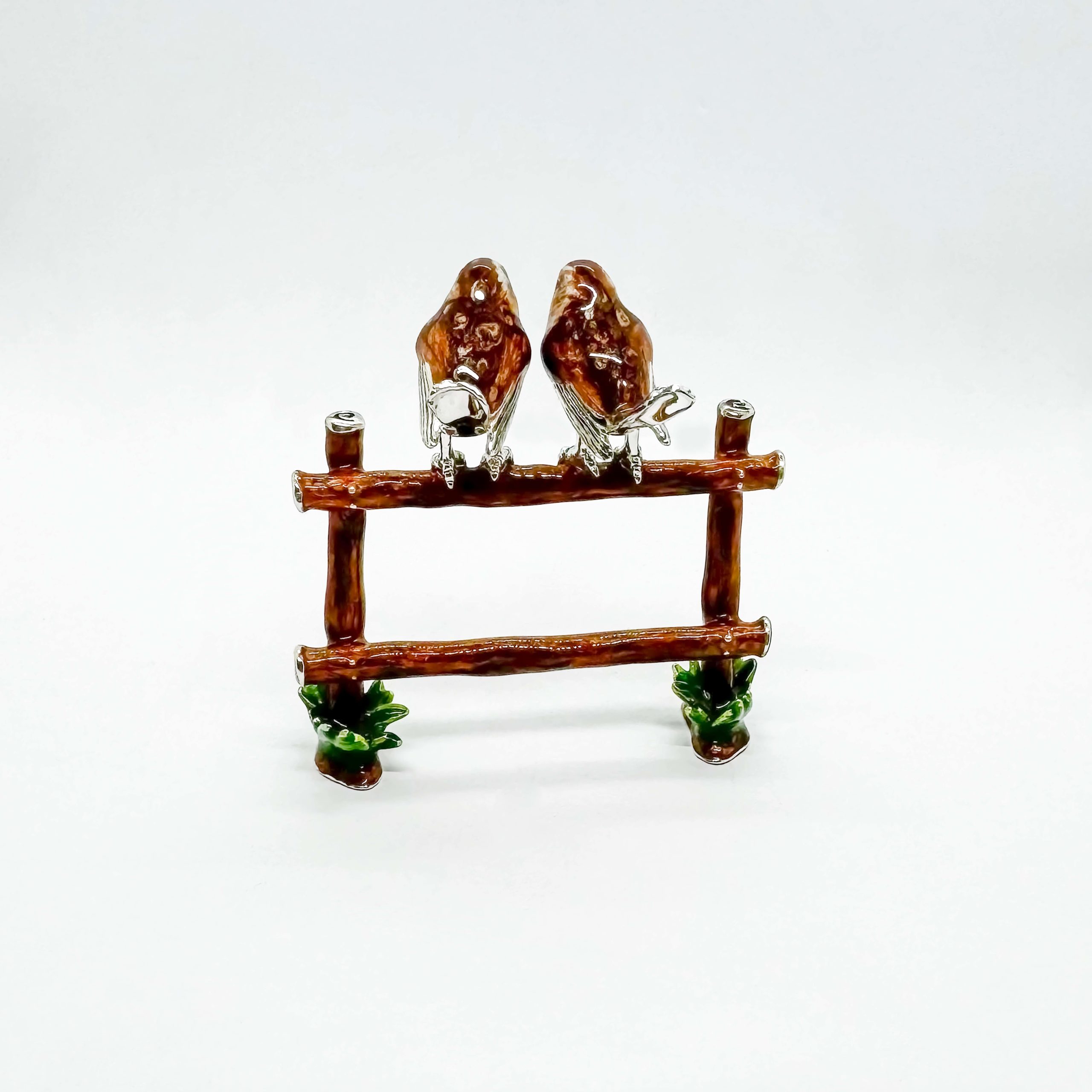 Robins on Branch - Image 2