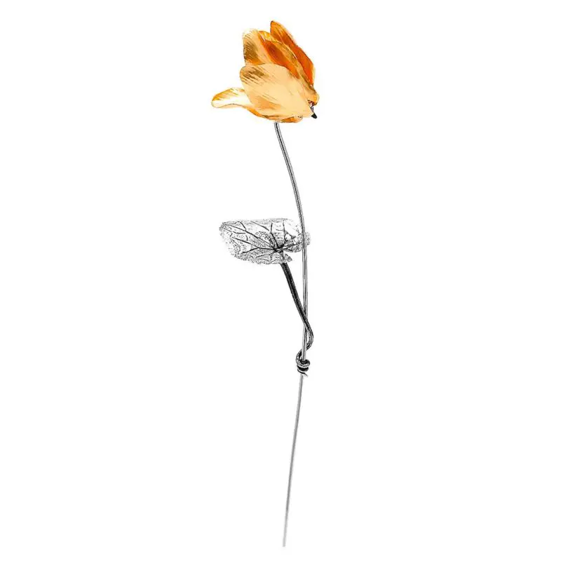 Ciclamino Petali Patinati Dorati
