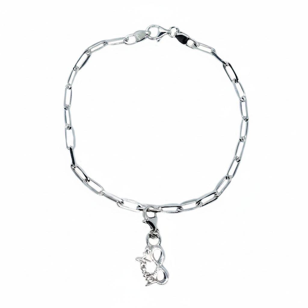 Bracciale Link con Charm Infinito