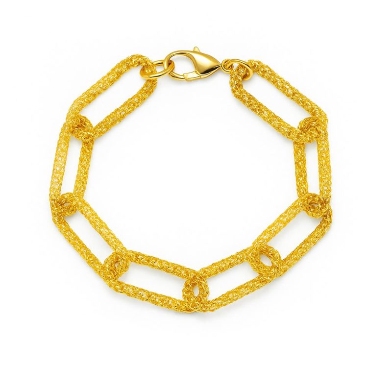 Mesh Bracelet Gold Plated