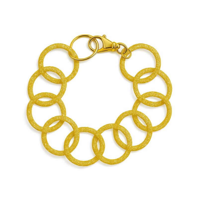 Mesh Bracelet Gold Plated