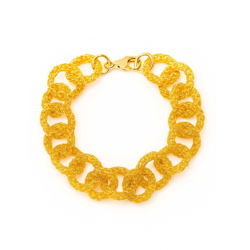 Mesh Bracelet Gold Plated